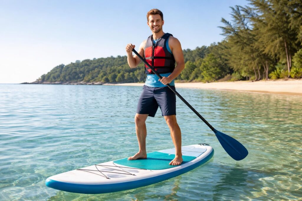 découvrez pourquoi le paddle est parfait pour débuter en sport nautique : facile à apprendre, accessible à tous et idéal pour profiter de l'eau en toute sécurité.