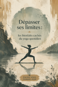 Femme pratiquant le yoga dans un cadre calme, mettant en avant les bienfaits de cette pratique quotidienne.
