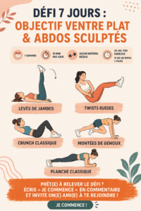 Femmes faisant des exercices pour un ventre plat et des abdos sculptés