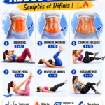 Femme en train de faire des exercices pour des abdos sculptés