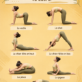 Femme pratiquant le yoga pour soulager le mal de dos en faisant des postures relaxantes.