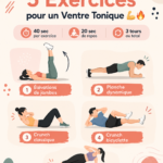 Femme réalisant des exercices abdos dans un cadre serein à la maison.