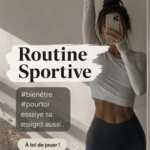 Femme dans un parc effectuant des exercices pour sa routine sportive.