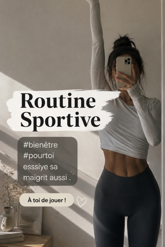 Femme dans un parc effectuant des exercices pour sa routine sportive.