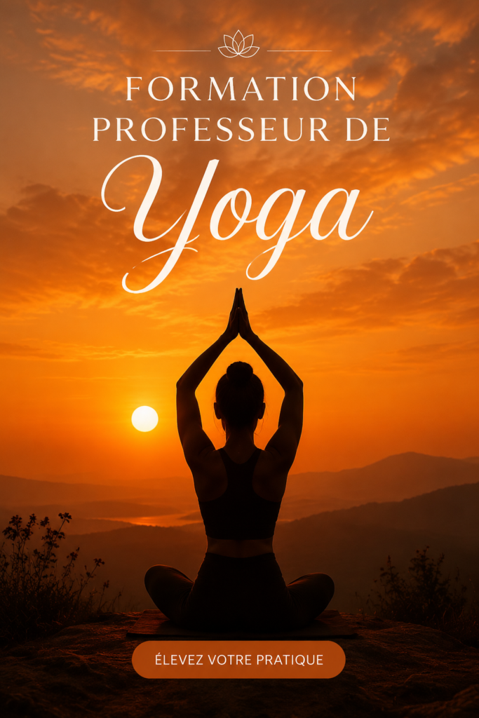 Un groupe de femmes en train de pratiquer le yoga lors d'une formation de professeur.