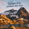 Bivouac sous les étoiles dans les montagnes des Écrins