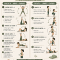 Femme faisant des exercices rapides à la maison pour rester en forme