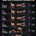 Femme souriante effectuant des exercices de renforcement abdominal dans un parc