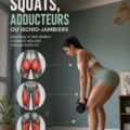 Femme effectuant un squat parfait pour des fessiers tonifiés.