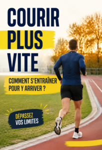Femme courant dans un parc, prête à améliorer sa vitesse