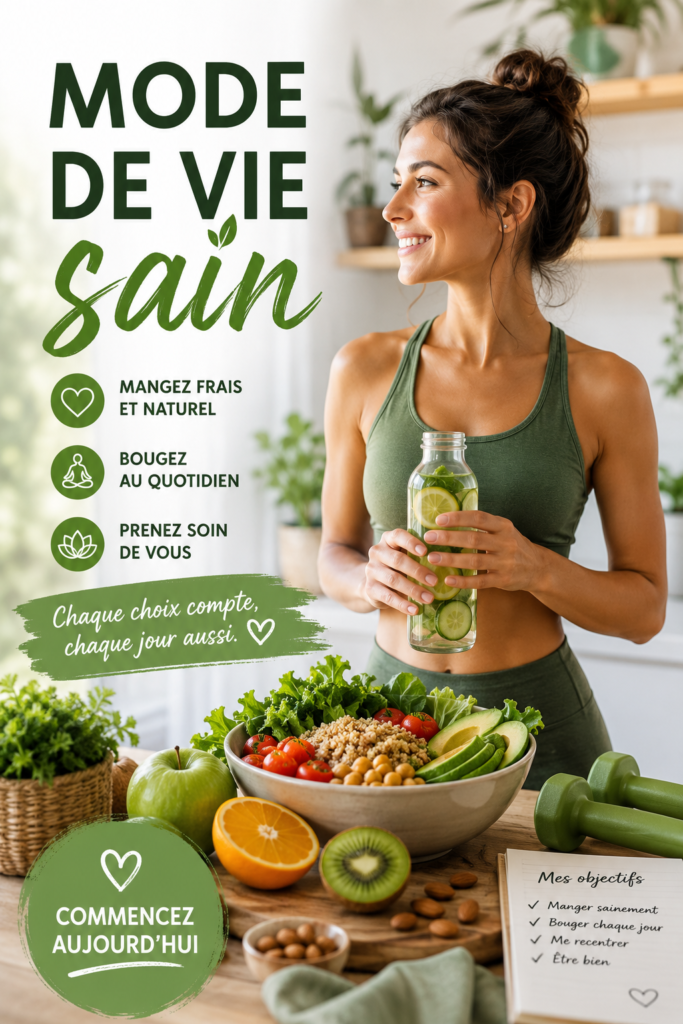 Femme active faisant du sport en plein air, adoptant un mode de vie sain.