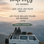 Vue panoramique sur un lac majestueux avec des montagnes en arrière-plan