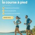 Femme débutant la course à pied dans un parc