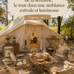 Une femme souriante profitant d'activités en plein air pendant l'été.