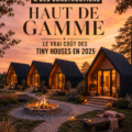 Une petite maison écologique dans un cadre naturel.