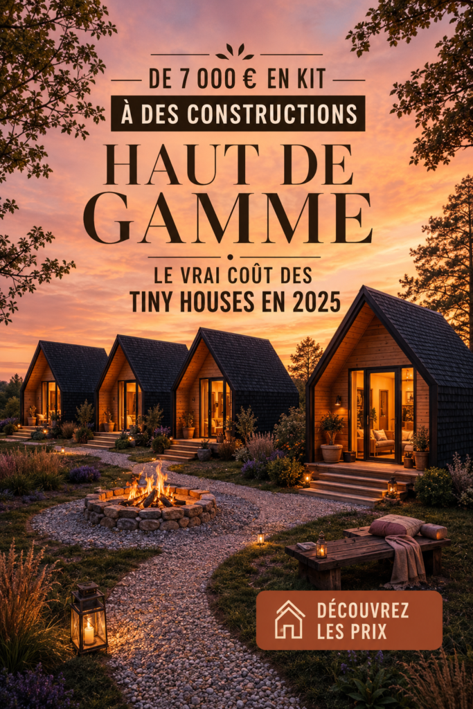 Une petite maison écologique dans un cadre naturel.