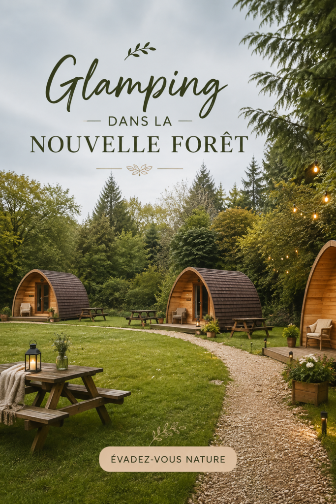 Un cadre naturel époustouflant avec des tentes de glamping dans la New Forest