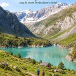 Vue panoramique sur le cirque d'Estaubé et le mont Perdu en arrière-plan