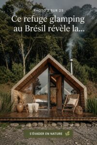 Séjour glamping confortable en pleine nature avec un beau paysage