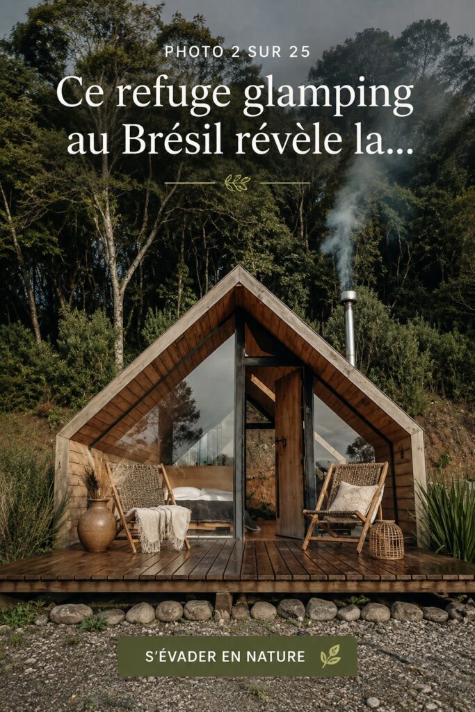 Séjour glamping confortable en pleine nature avec un beau paysage