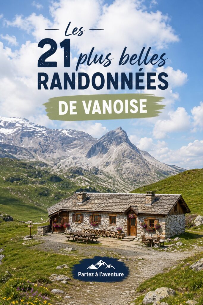 Randonnée au cœur des paysages magnifiques de Vanoise, avec des sommets enneigés et des prairies verdoyantes.