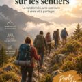 Groupe de femmes en pleine randonnée, partageant un moment de camaraderie lors d'une sortie trekking.