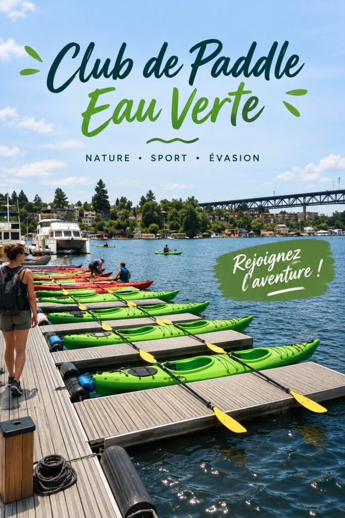 Femmes kayakant sur les eaux de Seattle avec Agua Verde Paddle Club