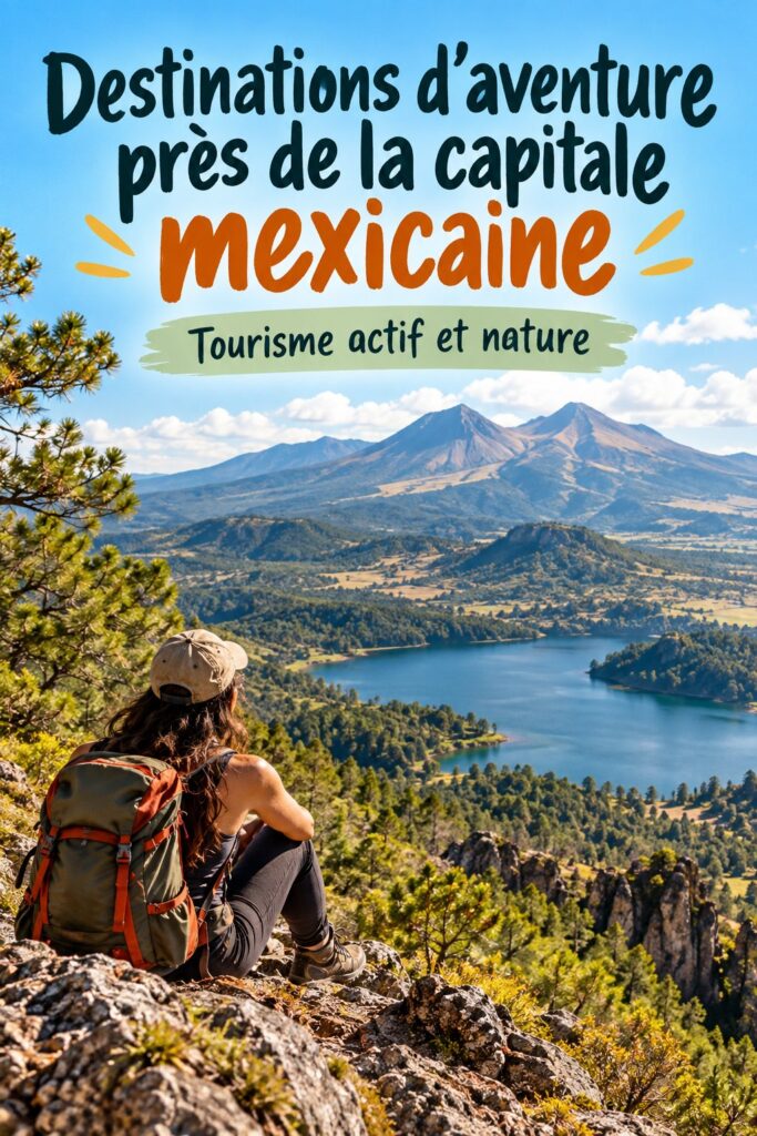 Femme pratiquant une activité de plein air près de la CDMX